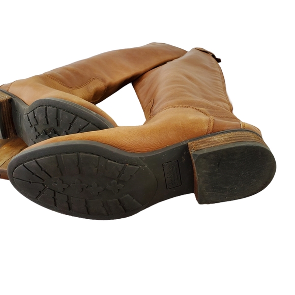 LAST CHANCE OFF* Sam Edelman Riding Equestrian Leather Knee High Boots Sz 7M - Picture 6 of 14